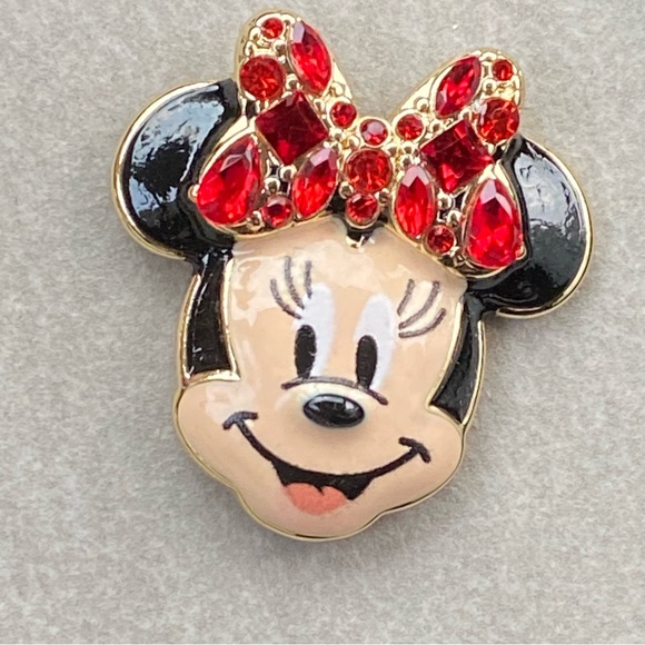 Disney x BaubleBar Minnie Red Bow Earrings - Picture 3 of 4